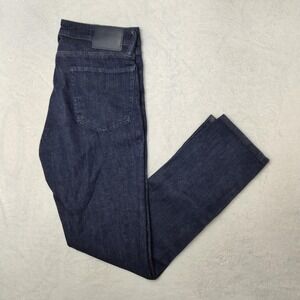 Bonobos Slim Taper Jeans Mens 30x32 Blue Dark Wash Tapered Stretch Denim Pants